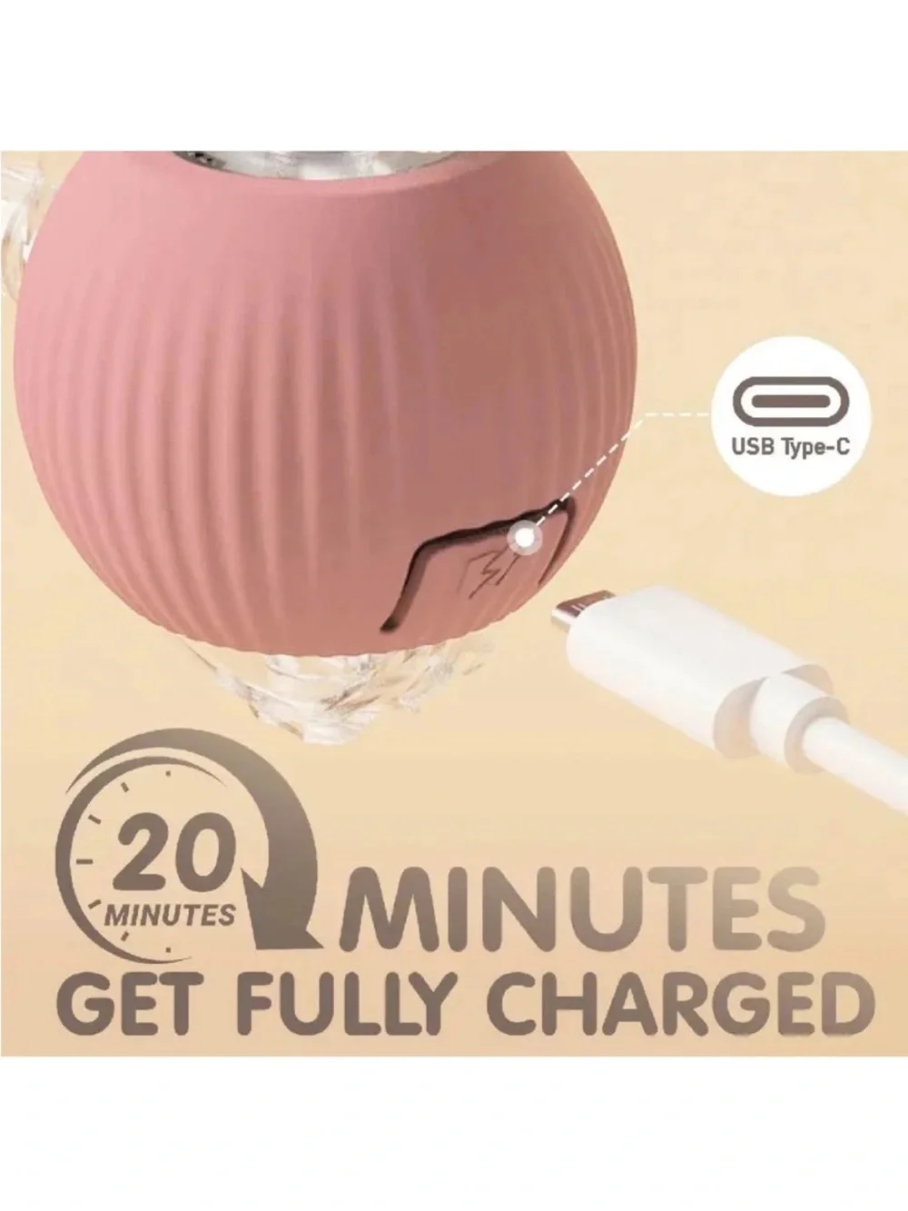 Interactive Cat Toy Ball with Rope